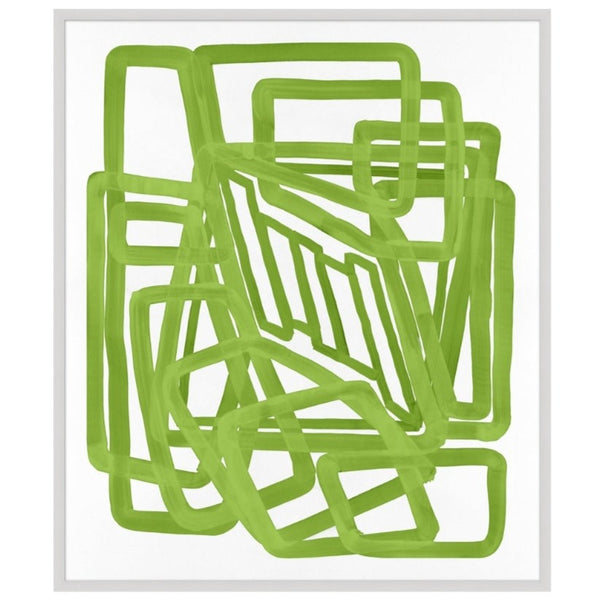 Lime Equation 1, 44"W x 51.5"H