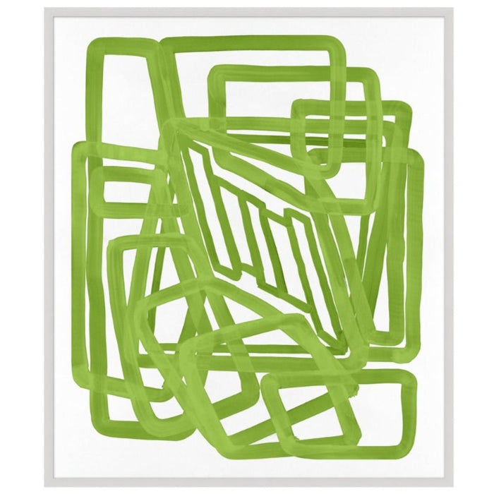 Lime Equation 1, 44"W x 51.5"H