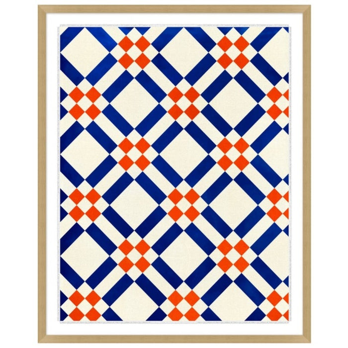 Diagonals, 33.5"W x 41.5"H