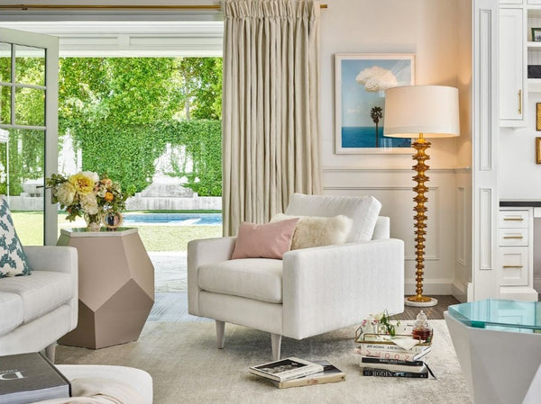 Brentwood Chair, Justify Natural, Performance Fabric