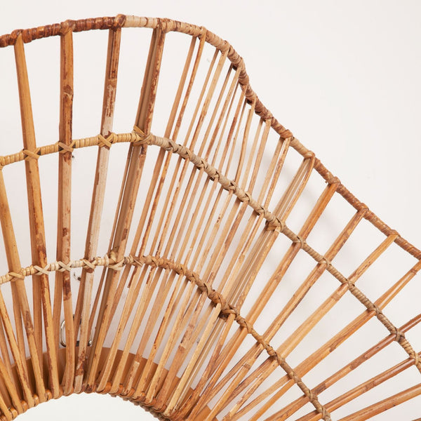 Savannah Mirror - Natural Rattan, 37"