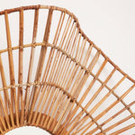 Savannah Mirror - Natural Rattan, 37"