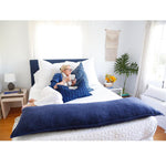 Montauk Body Pillow, Indigo