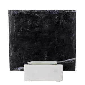 Slate Chalkboard with Marble Base & Pencil