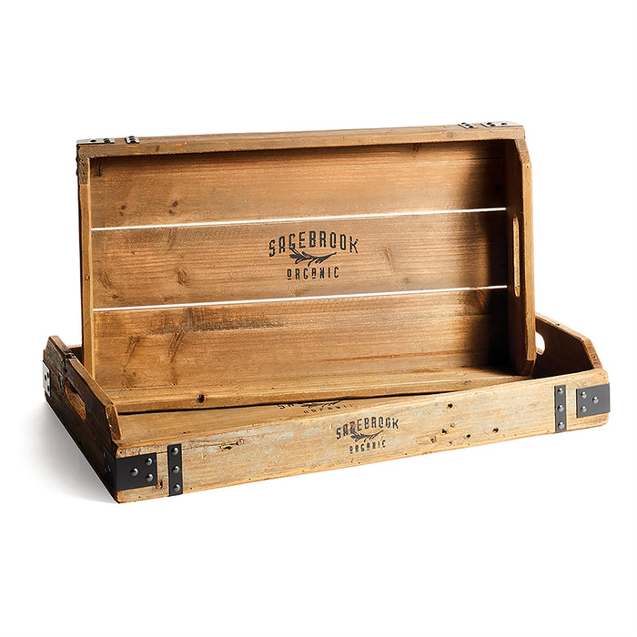 Sagebrook Organic Trays, 2 Sizes