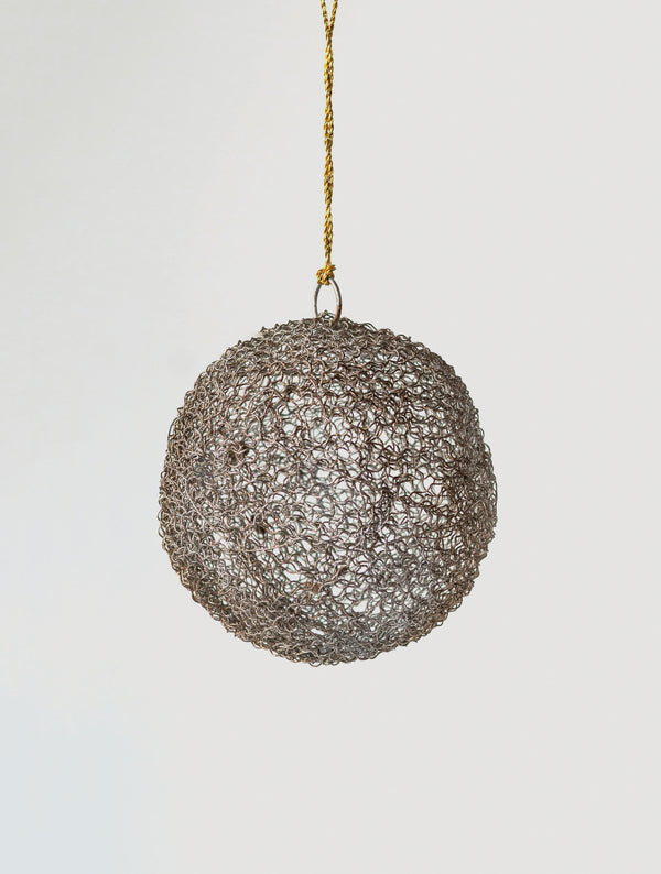 Round Metal Ball Ornament