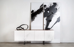 Rorschach Wall Décor Set of 2, 33.5"W X 2"D X 82.5"H