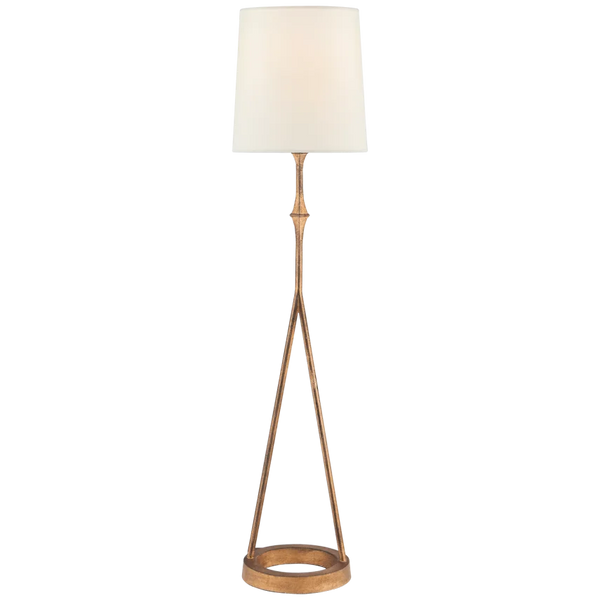 Dauphine Buffet Lamp, Gilded Iron