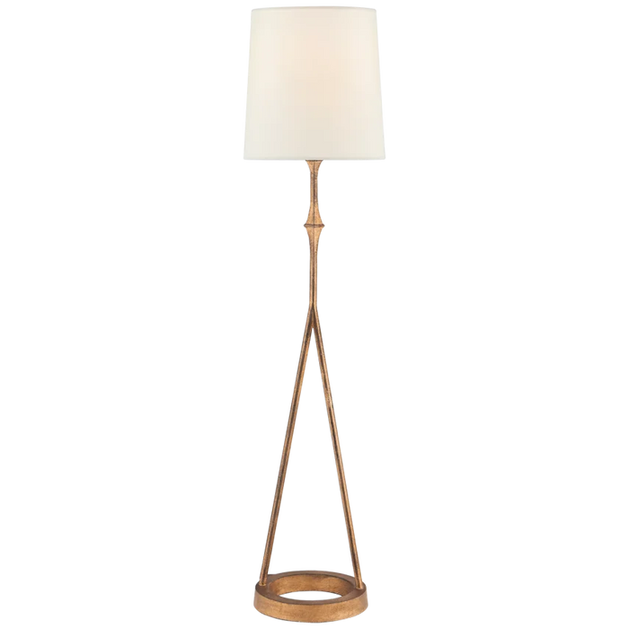Dauphine Buffet Lamp, Gilded Iron