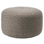 Saba Solar Pouf, Taupe