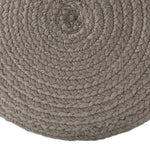 Saba Solar Pouf, Taupe