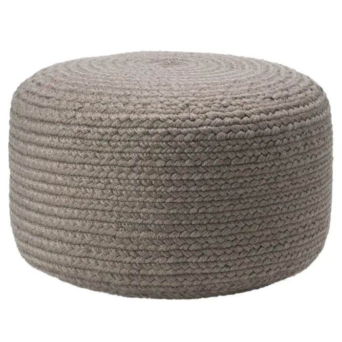 Saba Solar Pouf, Taupe