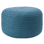 Saba Solar Pouf, Blue