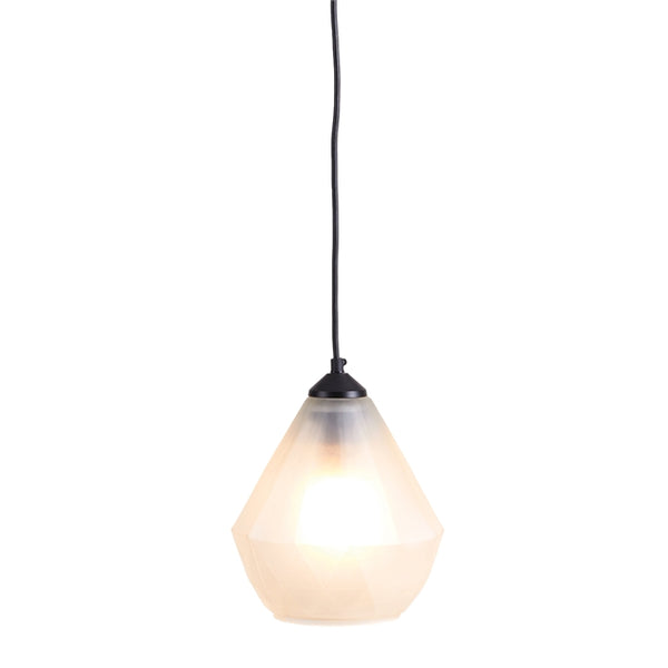 Arden Pendant, Matte Clear