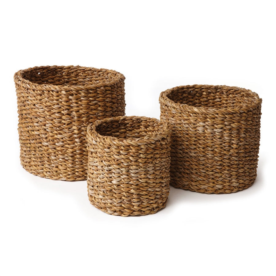 Seagrass Mini Round Baskets, 3 Sizes
