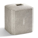 Shagreen Tissue Holder, Grey/ Unique