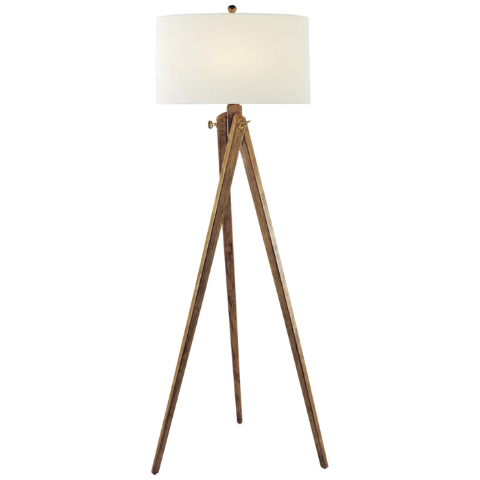 Tripod Floor Lamp, French Wax