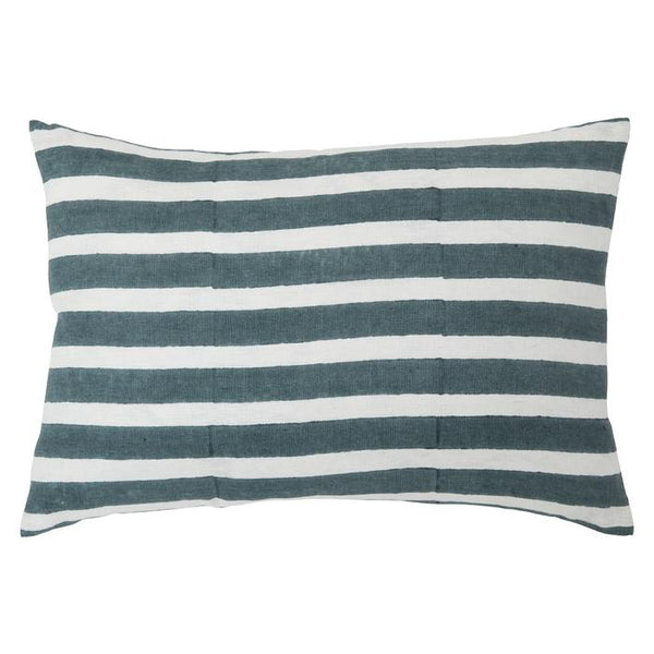 Stripes Teal, 14"W x 20"L
