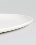Speckled White Oval Serving Platter