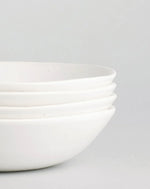 Speckled White Pasta Bowls, Set of 4