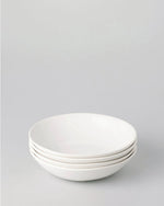 Speckled White Pasta Bowls, Set of 4