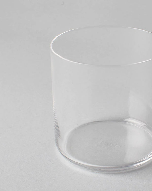 Clear Short Glasses, Set of 4