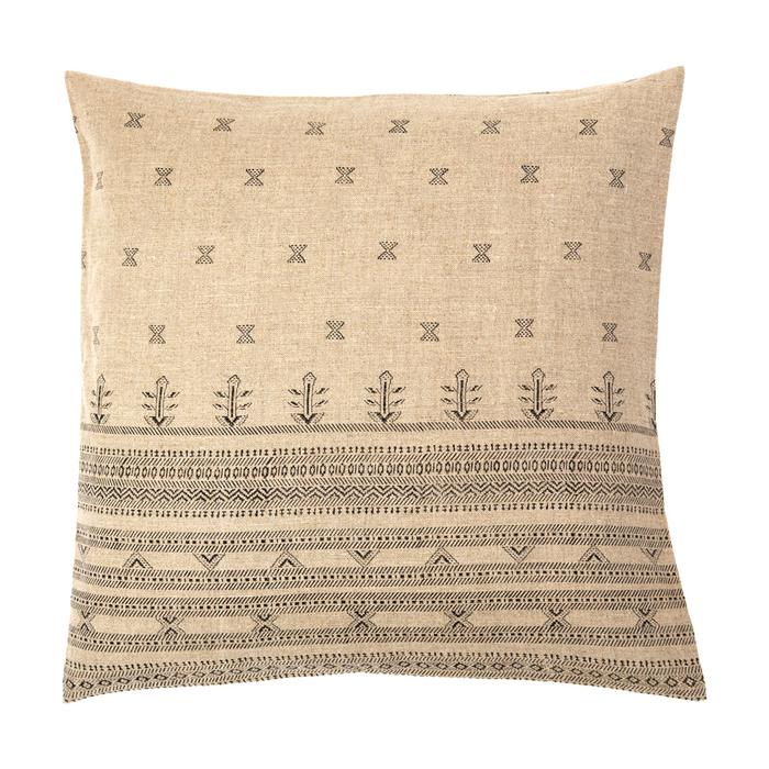 Veddas Black, 22" x 22"