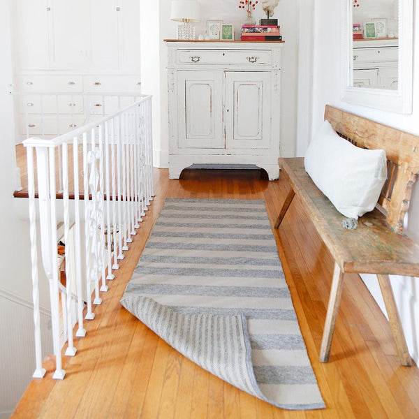 Veranda Handwoven Indoor/Outdoor Rug - Grey/Natural