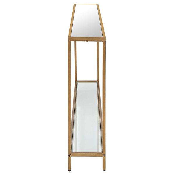 Accent Console Table, Gold, 56"W x 30"H x 8"D