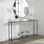 Accent Console Table, Black, 56"W x 30"H x 8"D