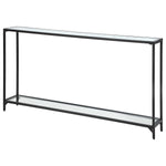 Accent Console Table, Black, 56"W x 30"H x 8"D