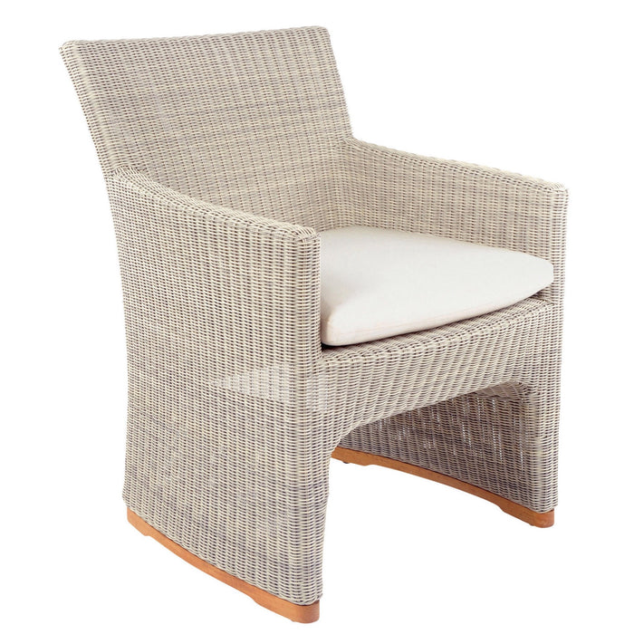 Westport Dining Arm Chair, Sea Salt/Canvas