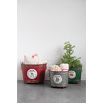 Metal Buckets with Handles