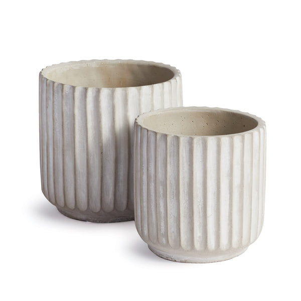Chandler Pots, Light Gray-2 sizes