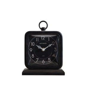 Pewter Table Clock