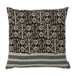 Zoe Black on Beige, Euro and Smaller